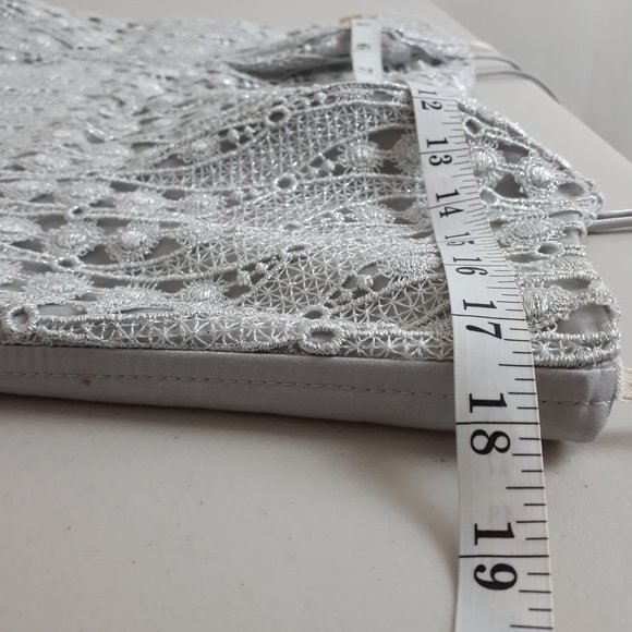 Rebecca Silver Special Occasion Gown - Picture 9 of 16